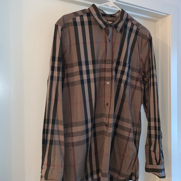 Burberry Long Sleeve Collared Shirt - Picture 2 of 3